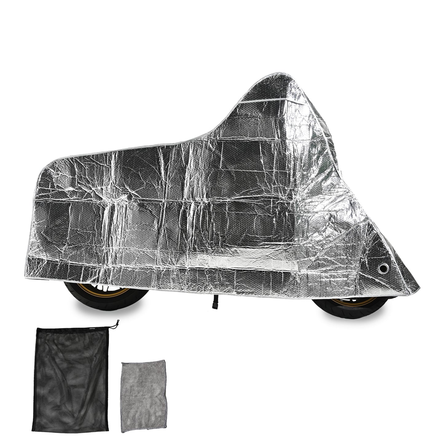 NANAHAN（ナナハン）バイクカバー 【耐水 耐衝撃 超特化型】防水 超厚手5mm 脱着2秒 ニュータイプ 国内メーカー