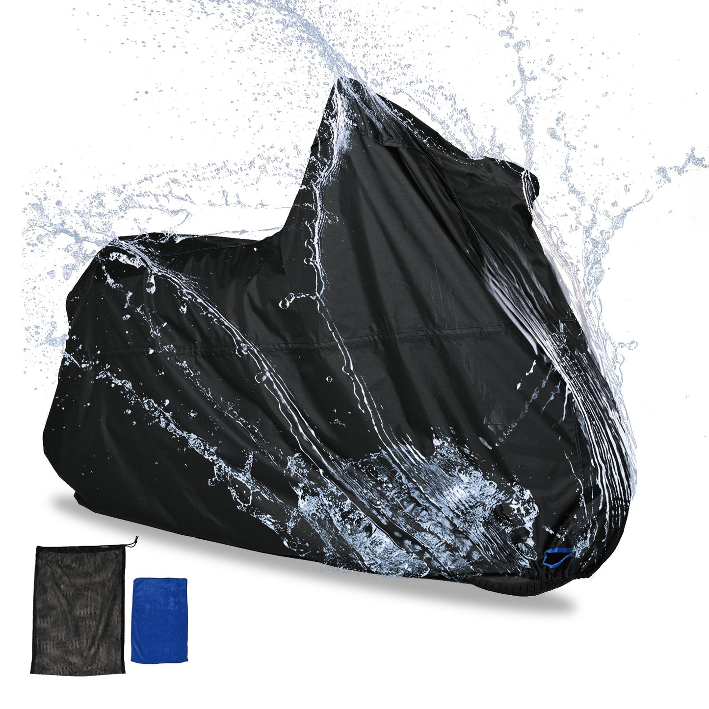 「ストームガードベルト」搭載 防水・撥水 盗難防止穴対応 ブラック